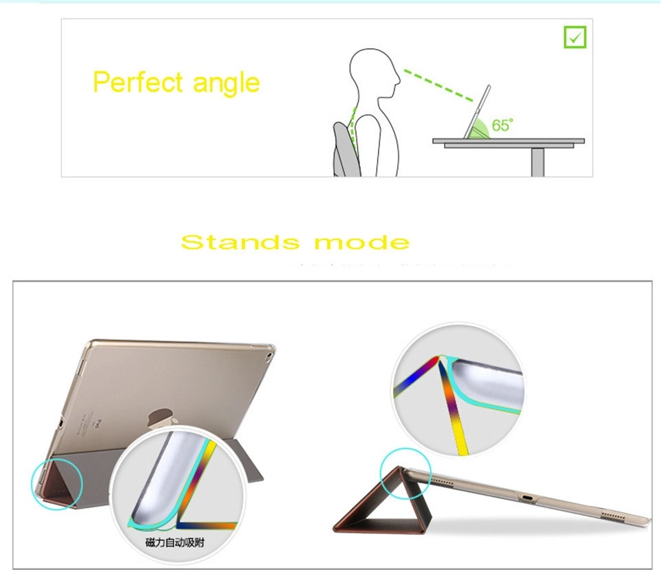 Bao Da iPad Pro 12.9" (Hiệu USAMS, UVIEW SERIES)