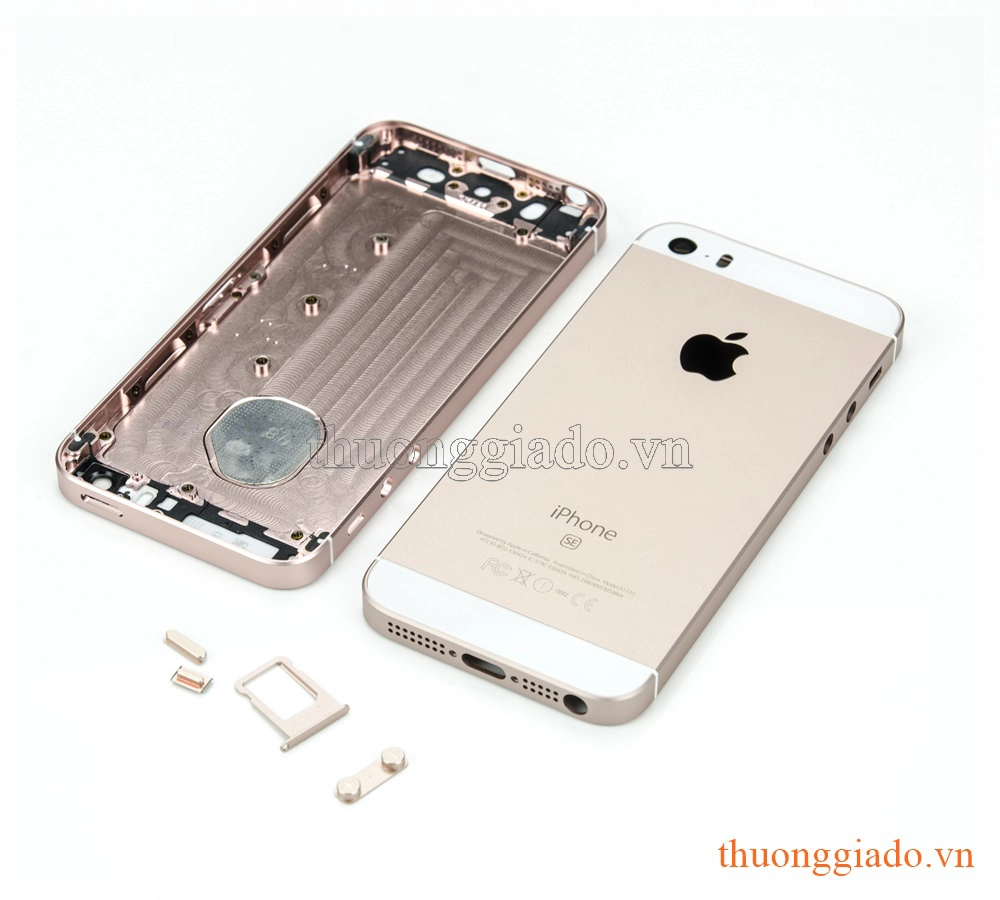 Thay vỏ iPhone SE màu hồng