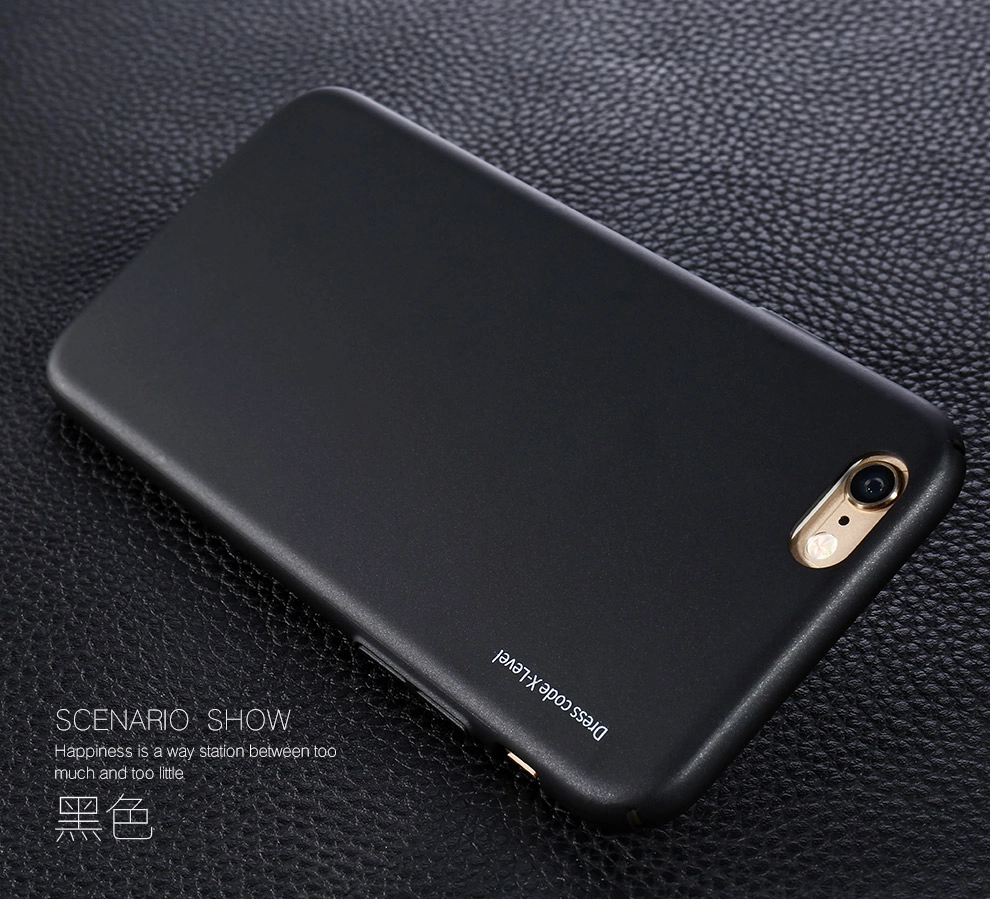 Ốp lưng silicon giả da cho iPhone 6s, iPhone 6 (Hiệu X-Level, Wraith)