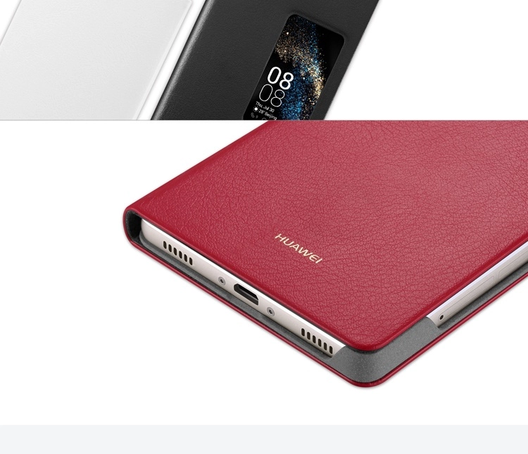 Bao Da Huawei P8 (5.2") Flip Cover with Smart Window Series Chính Hãng