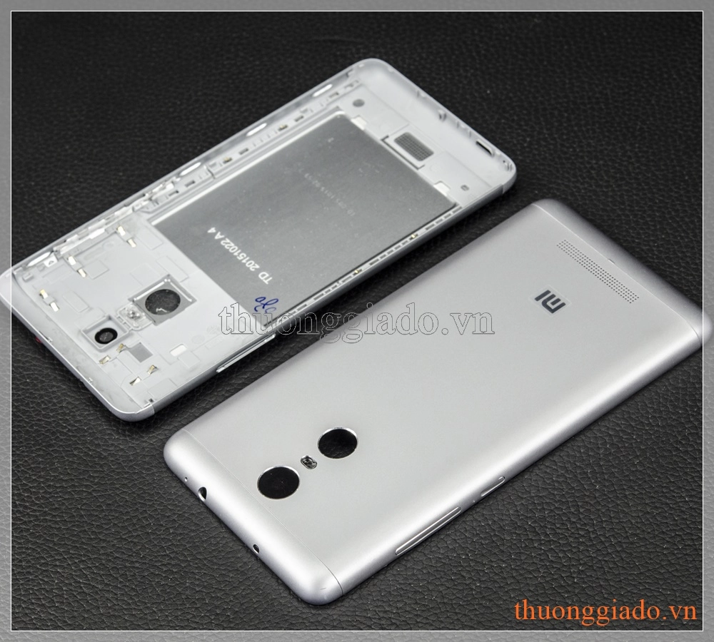 Thay vỏ Redmi Note 3 màu trắng bạc chính hãng Thay vỏ Redmi Note 3 màu trắng bạc chính hãng