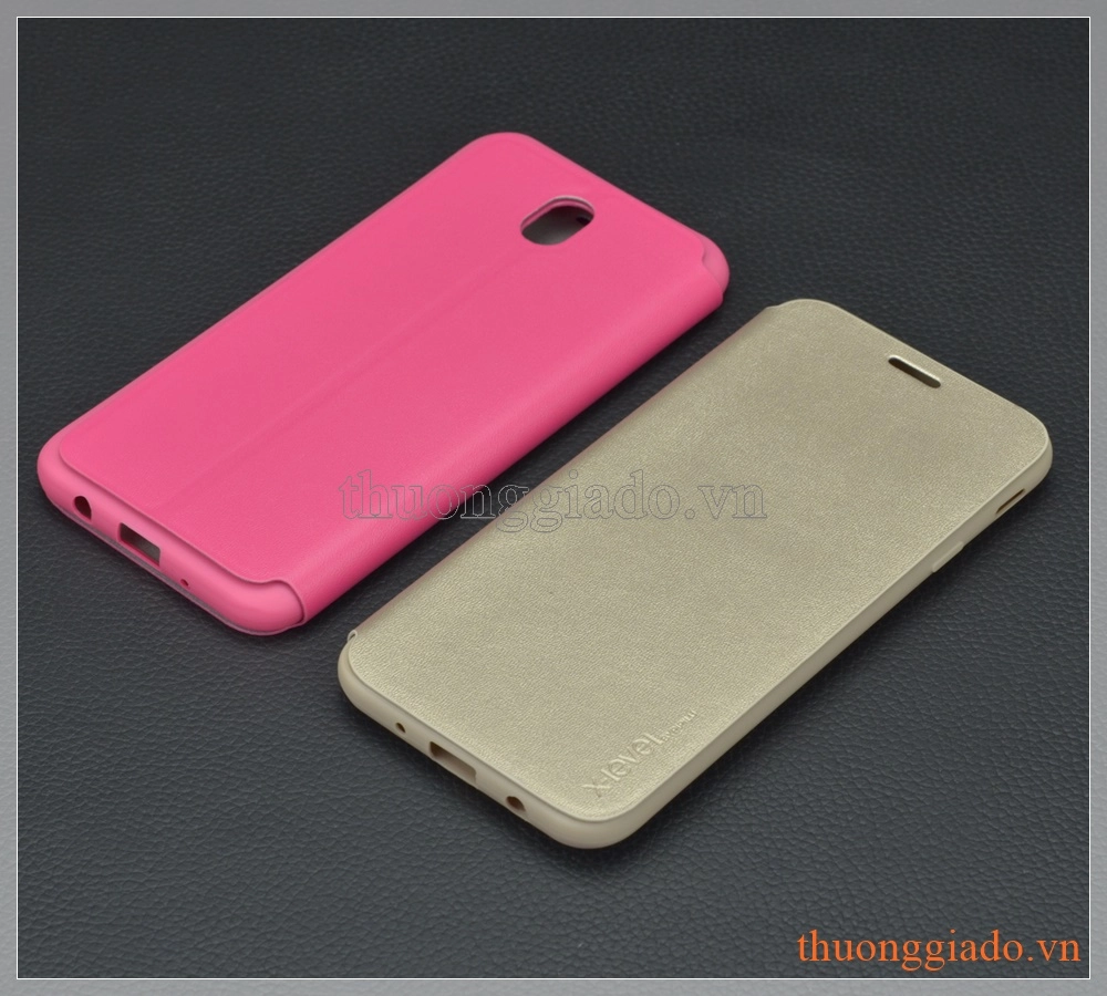 Bao da Samsung Galaxy J7 Pro/ J730 flip leather case, hiệu X-Level, FIB Color