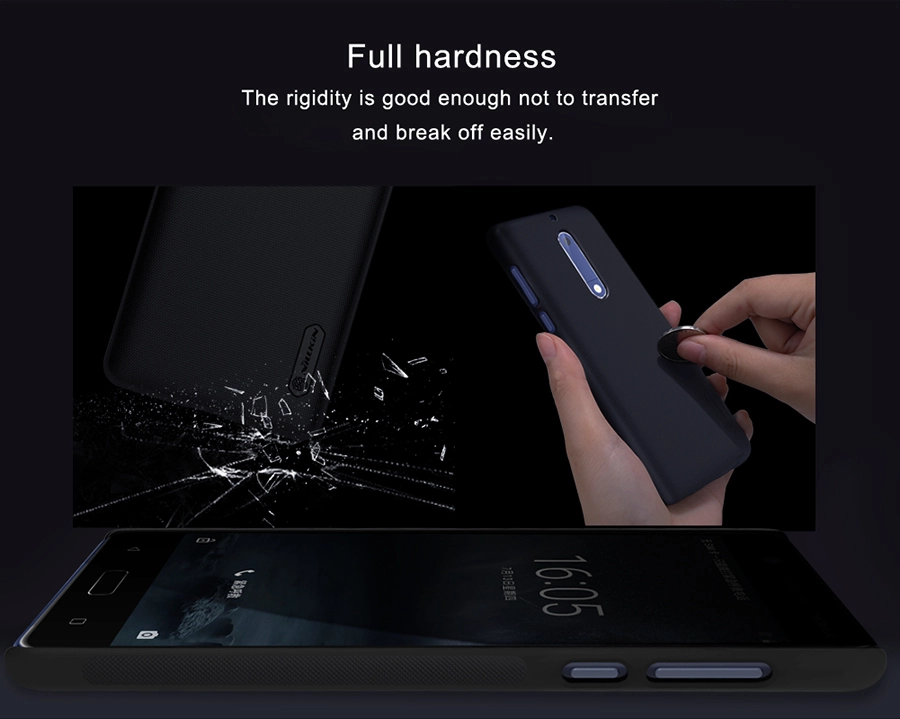 Ốp lưng sần NillKin Nokia 5 (5.2") Super Frosted Shield