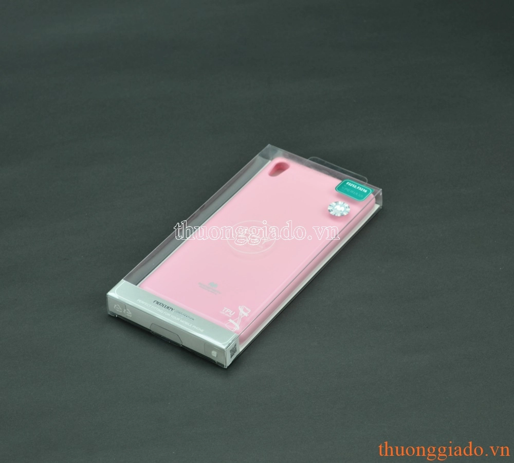 Ốp lưng silicone Sony Xperia  XA Ultra 6.0" ( loại thời trang JELLY, hiệu MERCURY)