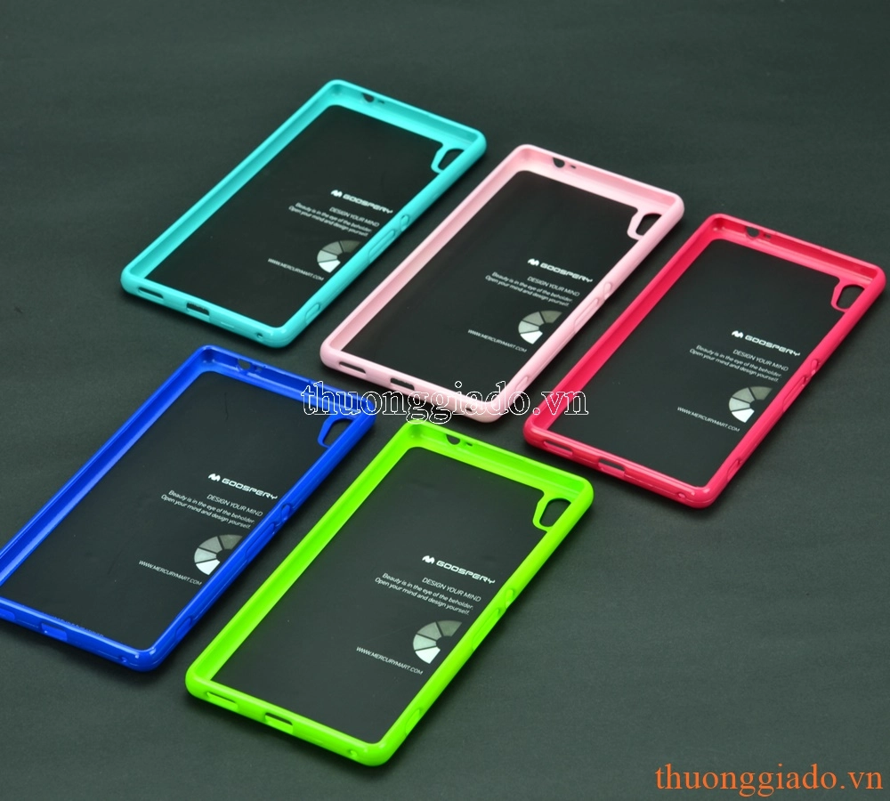 Ốp lưng silicone Sony Xperia  XA Ultra 6.0" ( loại thời trang JELLY, hiệu MERCURY)