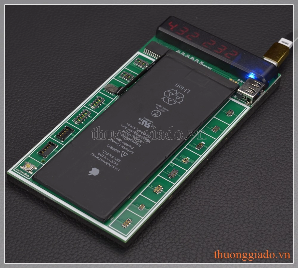 Thiết bị kích pin & đo điện thế pin điện thoại di động(model: W209a)