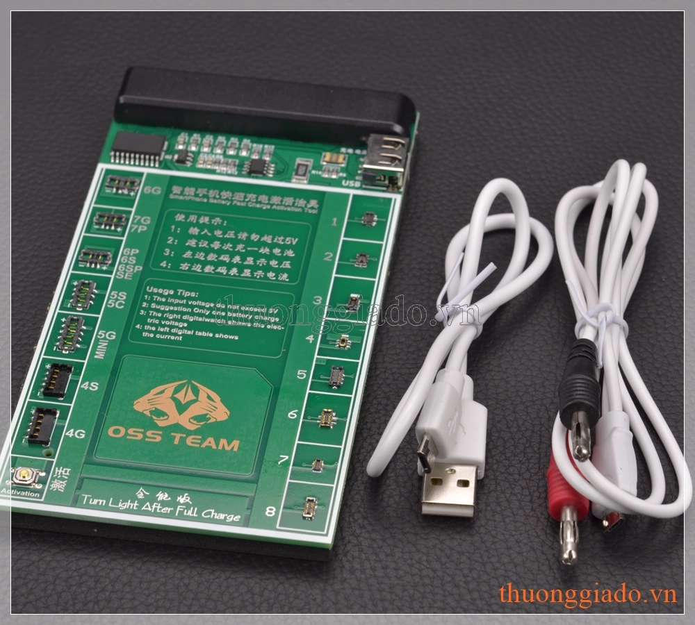 Thiết bị kích pin & đo điện thế pin điện thoại di động(model: W209a)