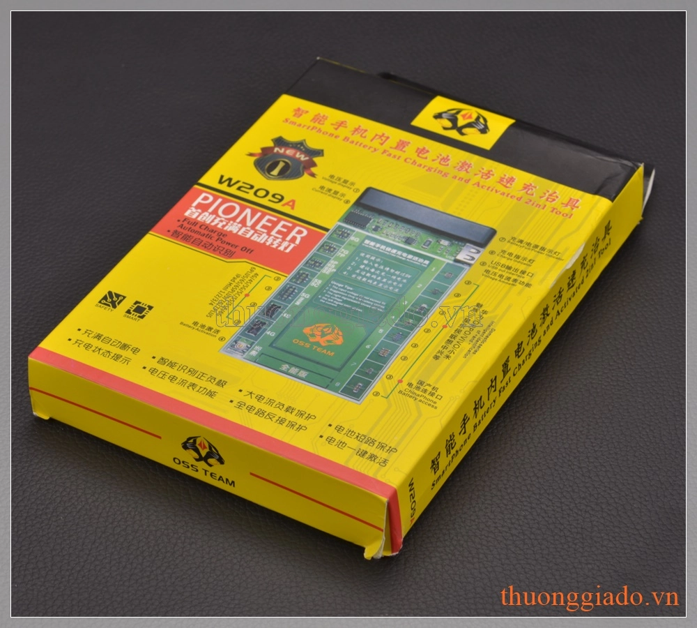 Thiết bị kích pin & đo điện thế pin điện thoại di động(model: W209a)