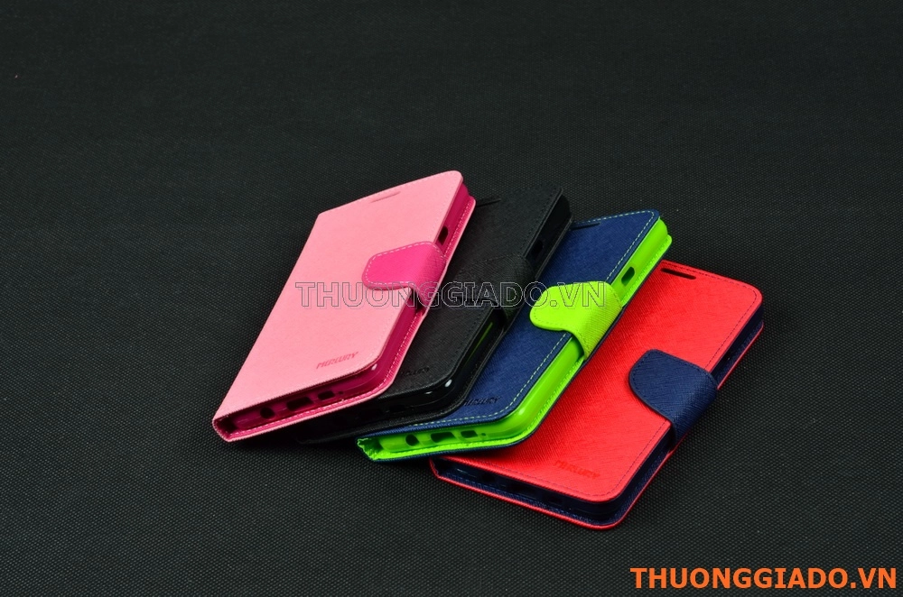 Bao Da Cầm Tay Cho Samsung Galaxy  A7, Samsung A710 (Samsung A7 bản 2016), Hiệu Mercury Bao Da Cầm Tay Cho Samsung Galaxy  A7, Samsung A710 (Samsung A7 bản 2016), Hiệu Mercury