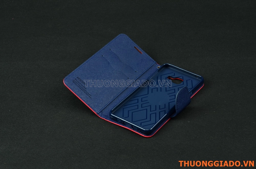 Bao Da Cầm Tay Cho Samsung Galaxy  A7, Samsung A710 (Samsung A7 bản 2016), Hiệu Mercury Bao Da Cầm Tay Cho Samsung Galaxy  A7, Samsung A710 (Samsung A7 bản 2016), Hiệu Mercury