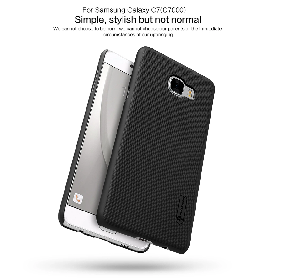 Ốp lưng sần NillKin cho Samsung Galaxy C7 Super Frosted Shield