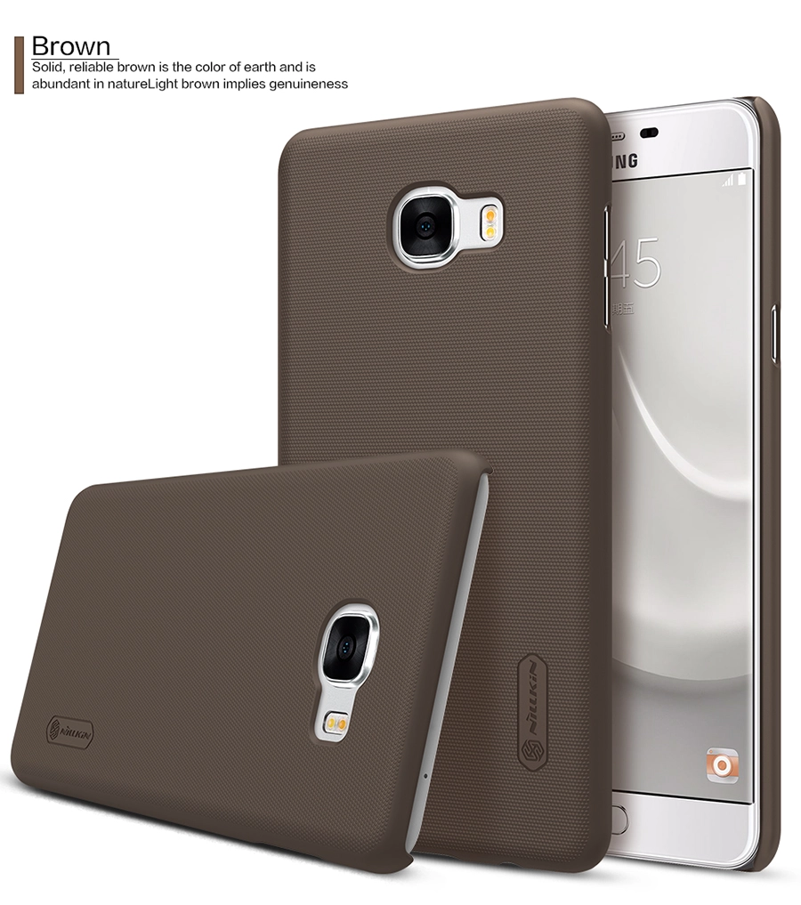 Ốp lưng sần NillKin cho Samsung Galaxy C7 Super Frosted Shield