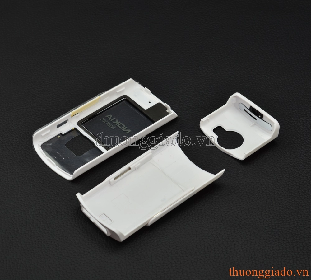 Vỏ Nokia N72 màu trắng sữa