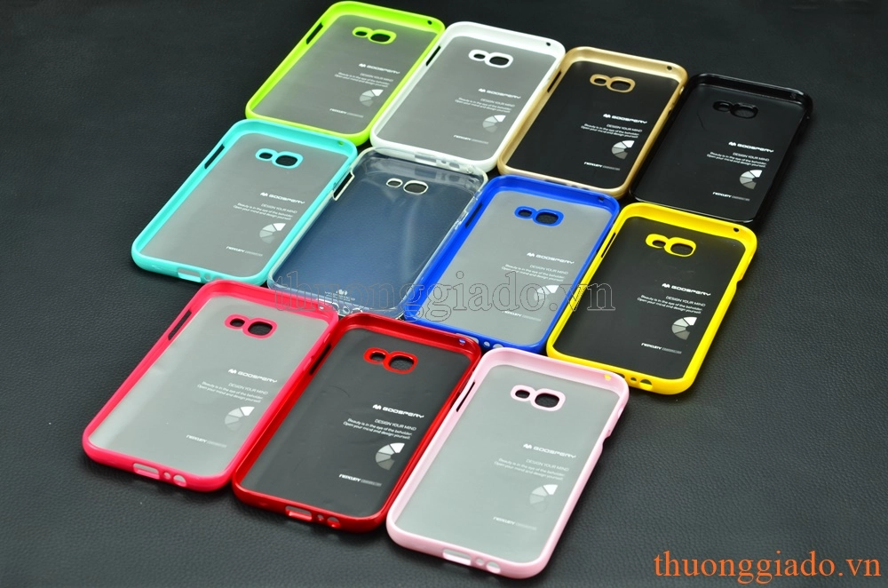Ốp lưng silicone Samsung  A7 (2017), Samsung A720, loại thời trang, hiệu Jelly Mercury