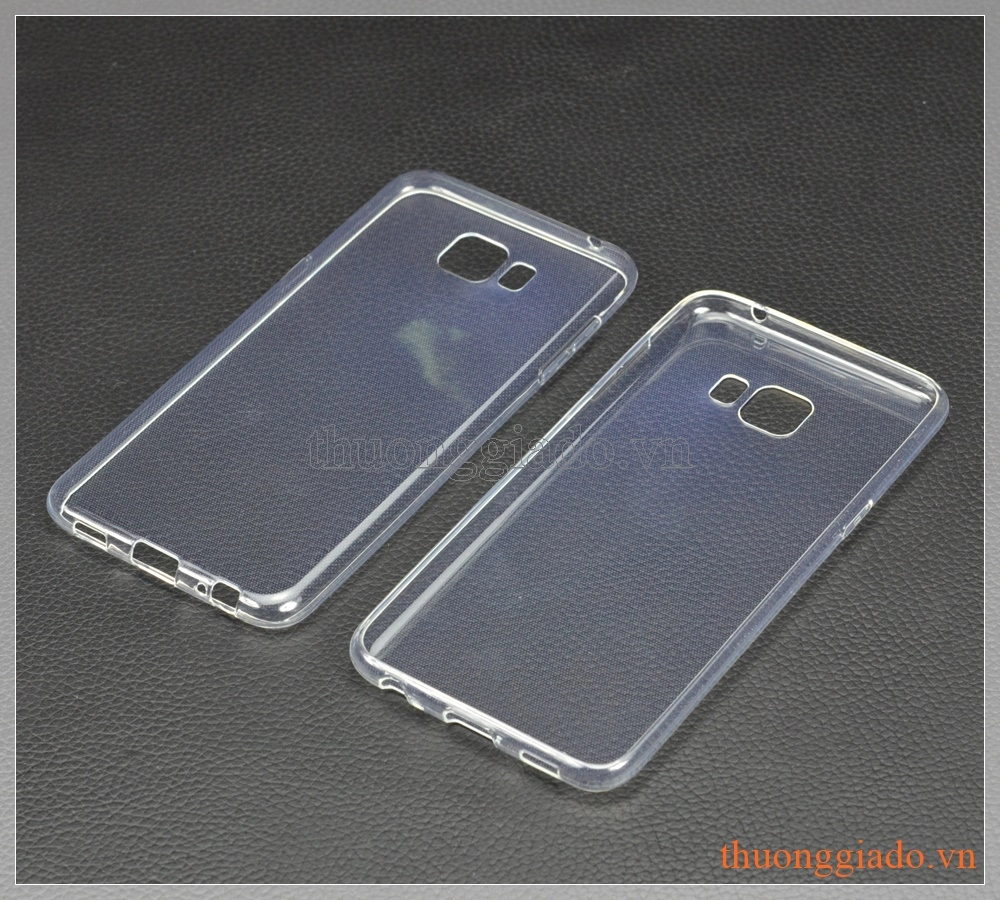 Ốp lưng silicone Samsung C5 Pro (loại siêu mỏng _ ultra thin soft case)