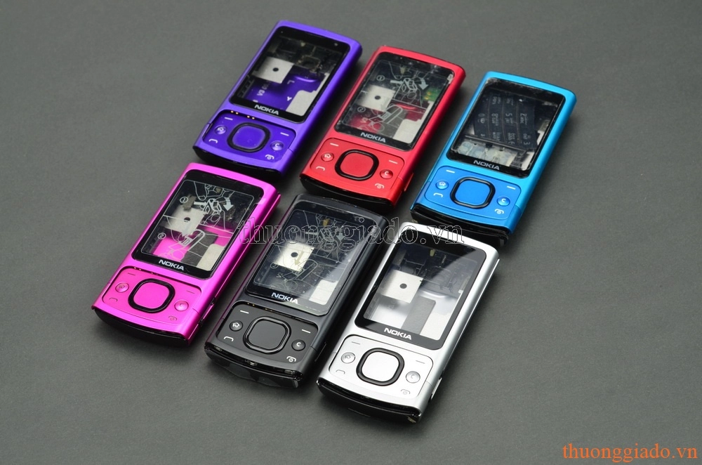 Bộ vỏ Nokia 6700s (hàng zin tháo máy)