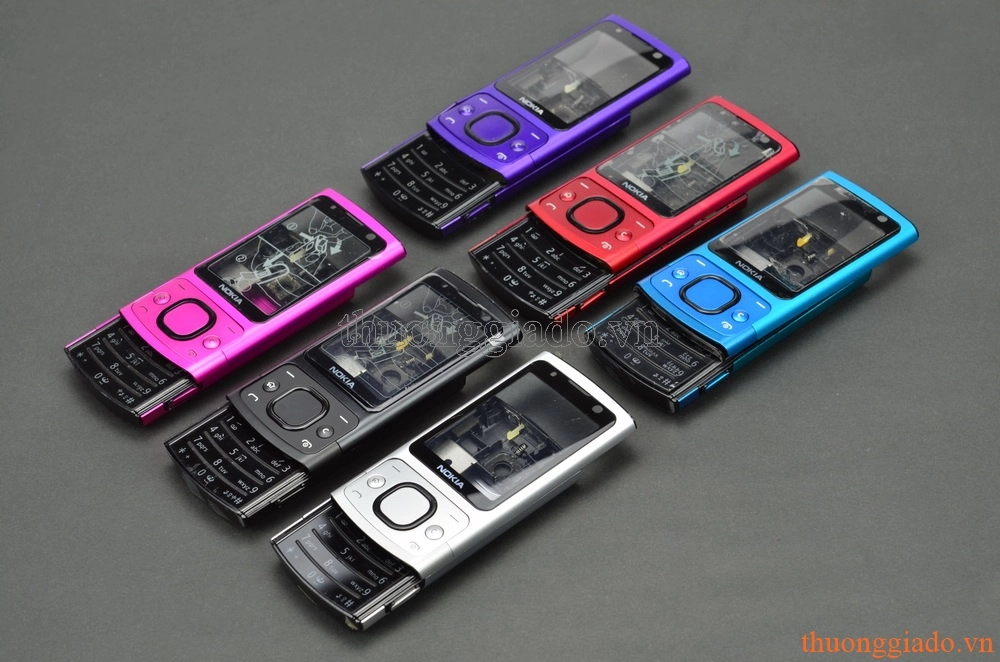 Bộ vỏ Nokia 6700s (hàng zin tháo máy)