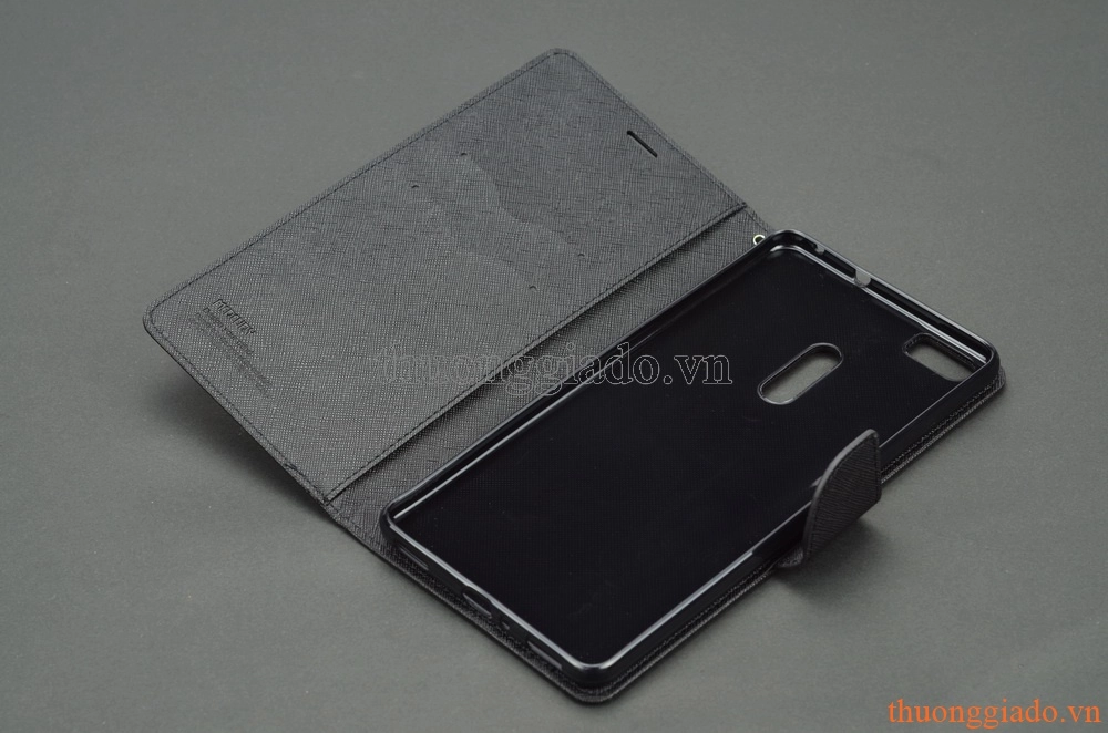 Bao da cầm tay cho Asus Zenfone 3 Ultra (6.8") ZU680KL (Hiệu MERCURY,new fancy diary)