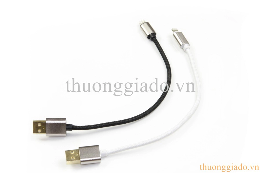 Cáp kết nối usb chuẩn Lightning cho iPhone 6S,iPhone 6S Plus,iPhone 5S (Loại ngắn)