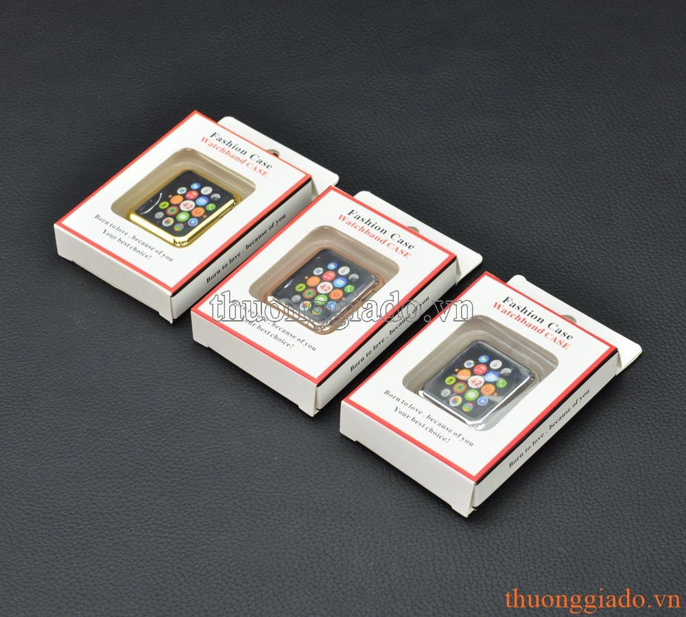 Ốp vành viền  Apple Watch 42mm, ốp bao trùm cả mặt màn hình