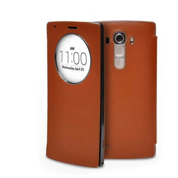 Bao Da LG G4 F500 Premium Leather Quick Circle Case Chính Hãng