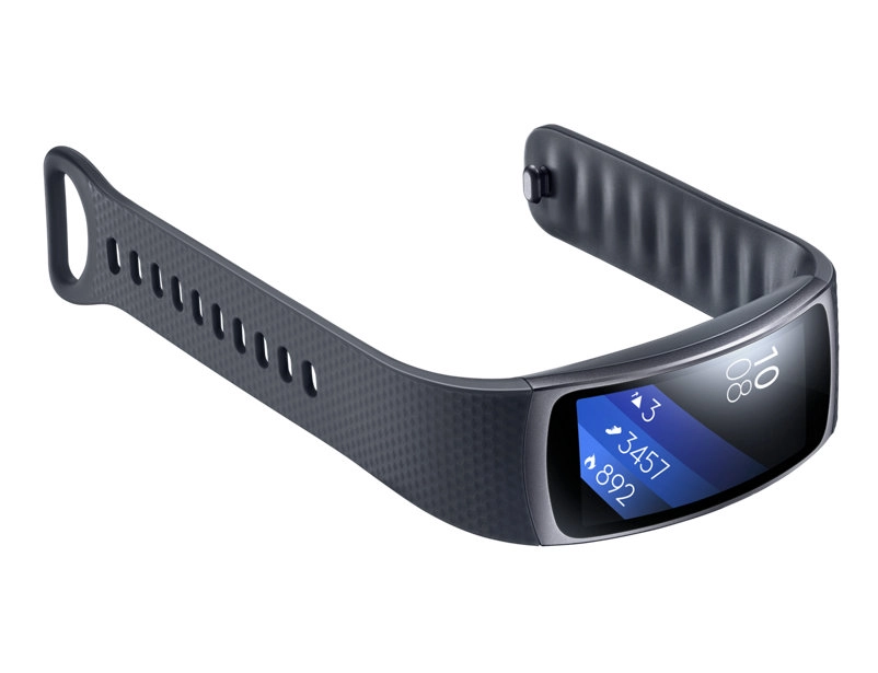Đồng hồ thông minh Samsung Gear Fit 2/ R360 màu xám đen chính hãng (size L) Đồng hồ thông minh Samsung Gear Fit 2/ R360 màu xám đen chính hãng (size L)