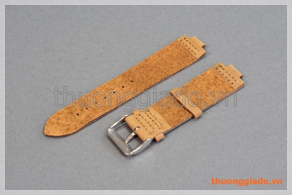 Dây đồng hồ thông minh size 12mm (da bò mộc)