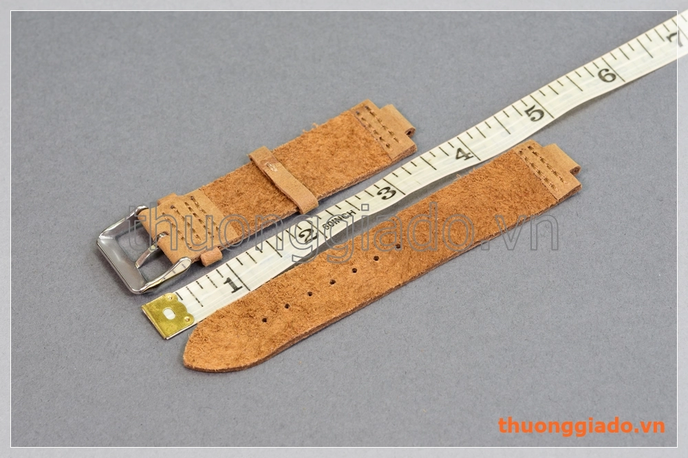 Dây đồng hồ thông minh size 12mm (da bò mộc)