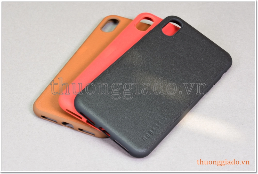 Ốp lưng da chống sốc iPhone Xs Max (6.5"), Chống va đập hiệu Mobest