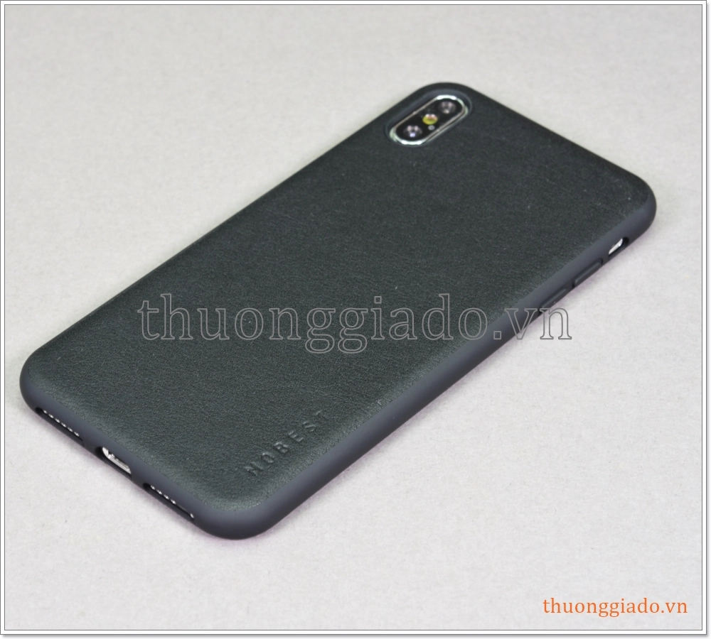 Ốp lưng da chống sốc iPhone Xs Max (6.5"), Chống va đập hiệu Mobest