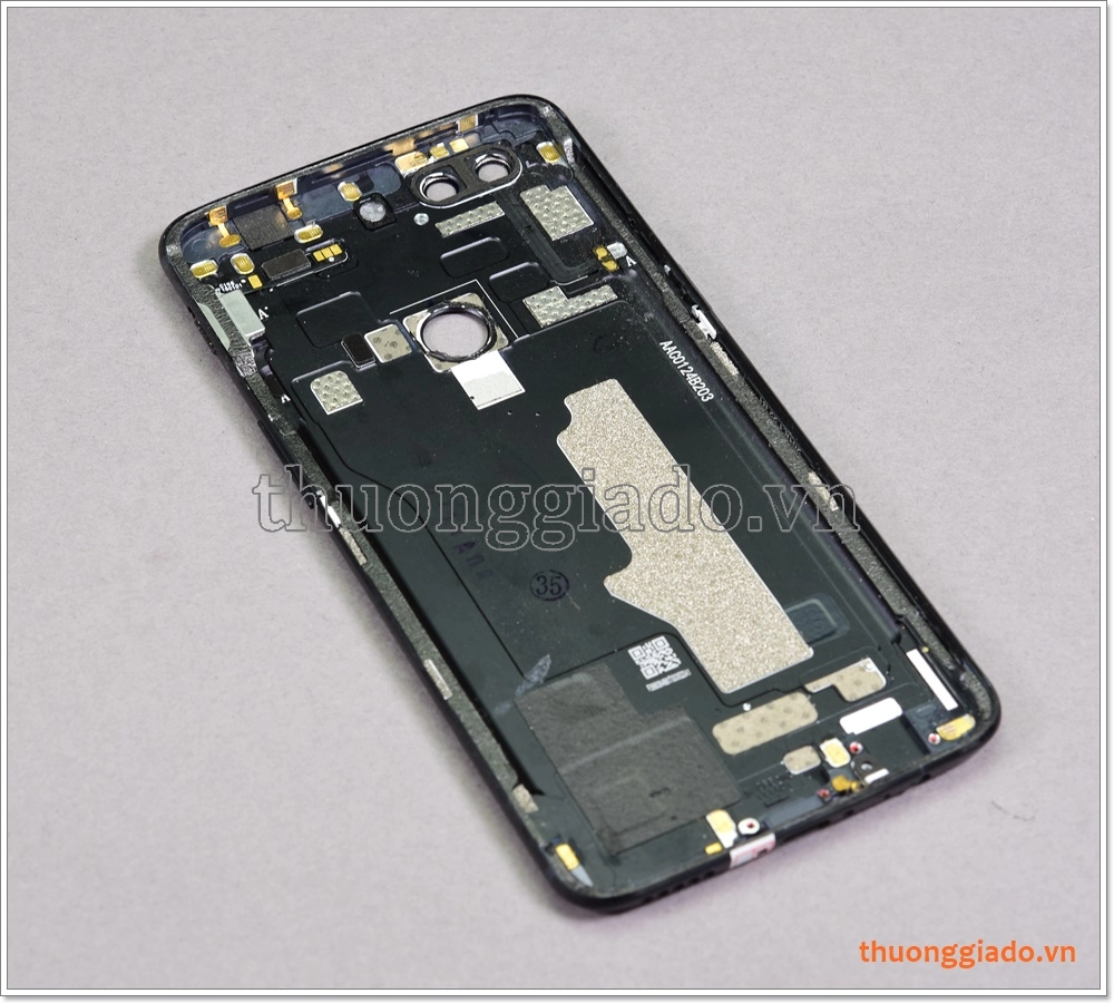 Thay vỏ OnePlus 5T,  màu ghi gương, kèm kính camera sau Thay vỏ OnePlus 5T,  màu ghi gương, kèm kính camera sau