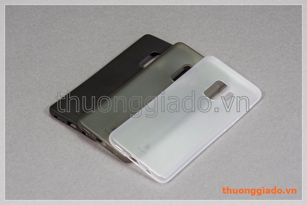Ốp nhựa siêu mỏng Samsung Galaxy S9/ G960 (hiệu Baseus, Wing Case)