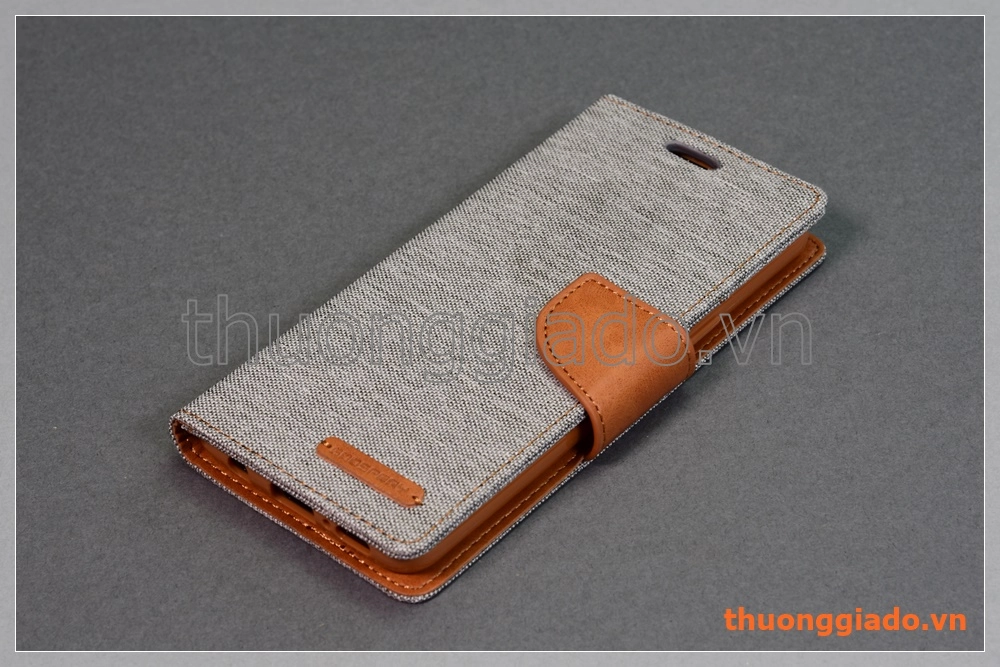 Bao da thời trang Samsung Galaxy S9/ G960 (Hiệu GOOSPERY, CANVAS DIARY)