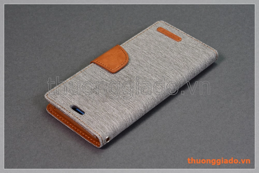 Bao da thời trang Samsung Galaxy S9/ G960 (Hiệu GOOSPERY, CANVAS DIARY)