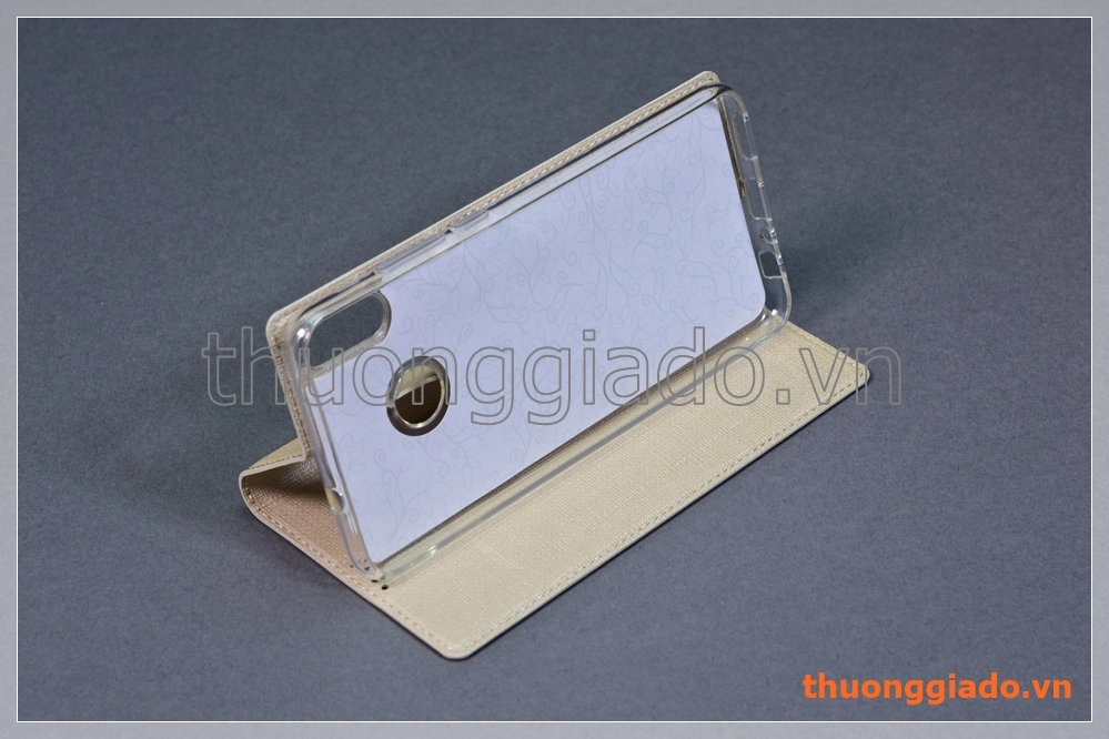 Bao da Huawei Honor 8X (6.5") flip leather case, hiệu Vili Bao da Huawei Honor 8X (6.5") flip leather case, hiệu Vili