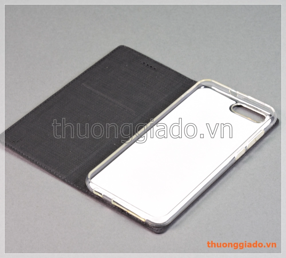 Bao da Asus ZenFone 4 (ZE554KL), bao da cầm tay nắp gập mở kiểu flip, hiệu Vili