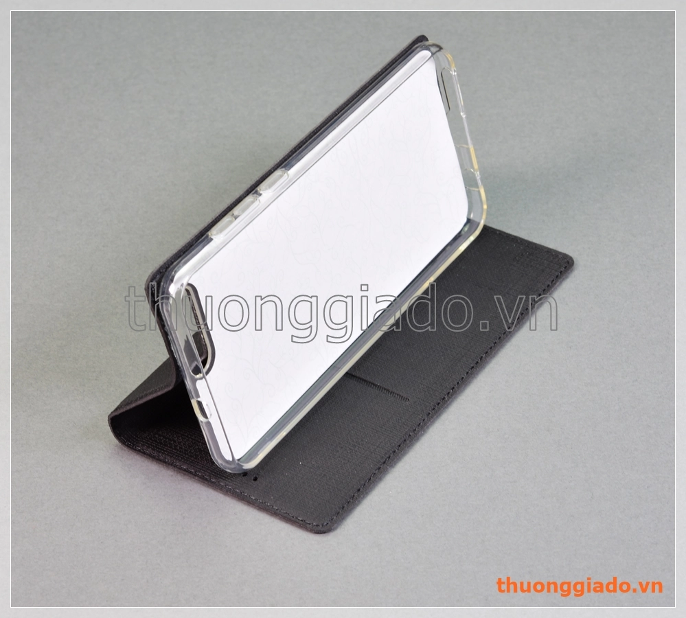 Bao da Asus ZenFone 4 (ZE554KL), bao da cầm tay nắp gập mở kiểu flip, hiệu Vili