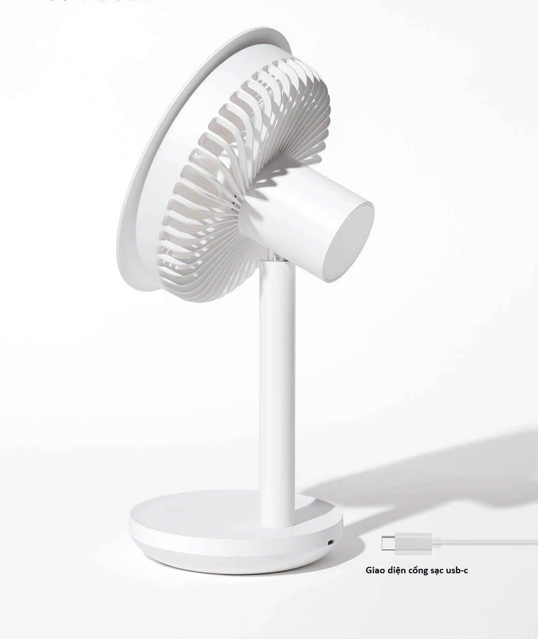 Quạt bàn mini tích điên SOLOVE F5 (Xiaomi phần phối)