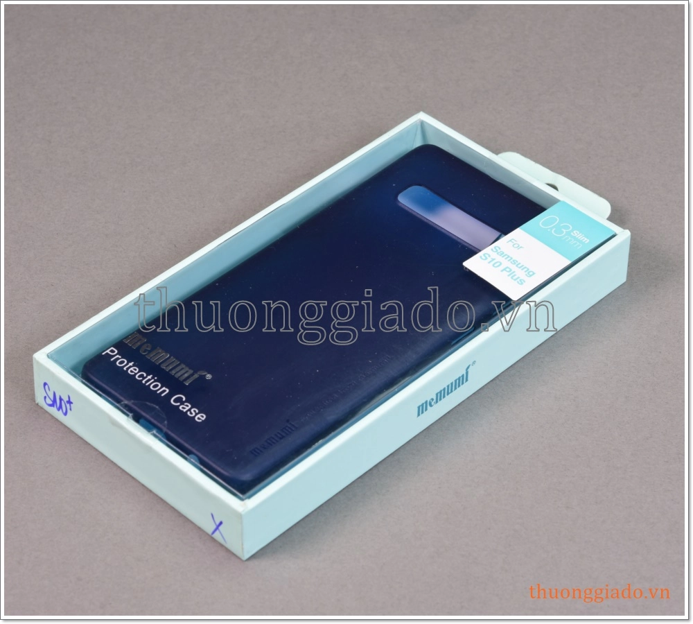 Ốp lưng nhựa siêu mỏng Samsung Galaxy S10+/ S10 Plus/ G975 (hiệu Memumi)