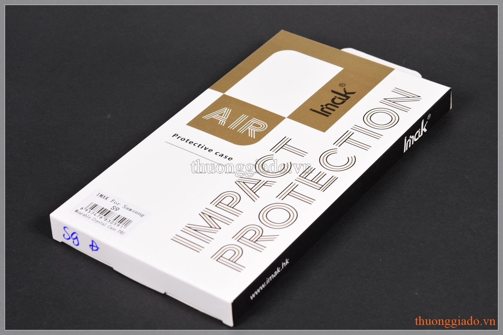 Ốp lưng nhựa trong suốt iMak cho Samsung S9/ G960 air protective case