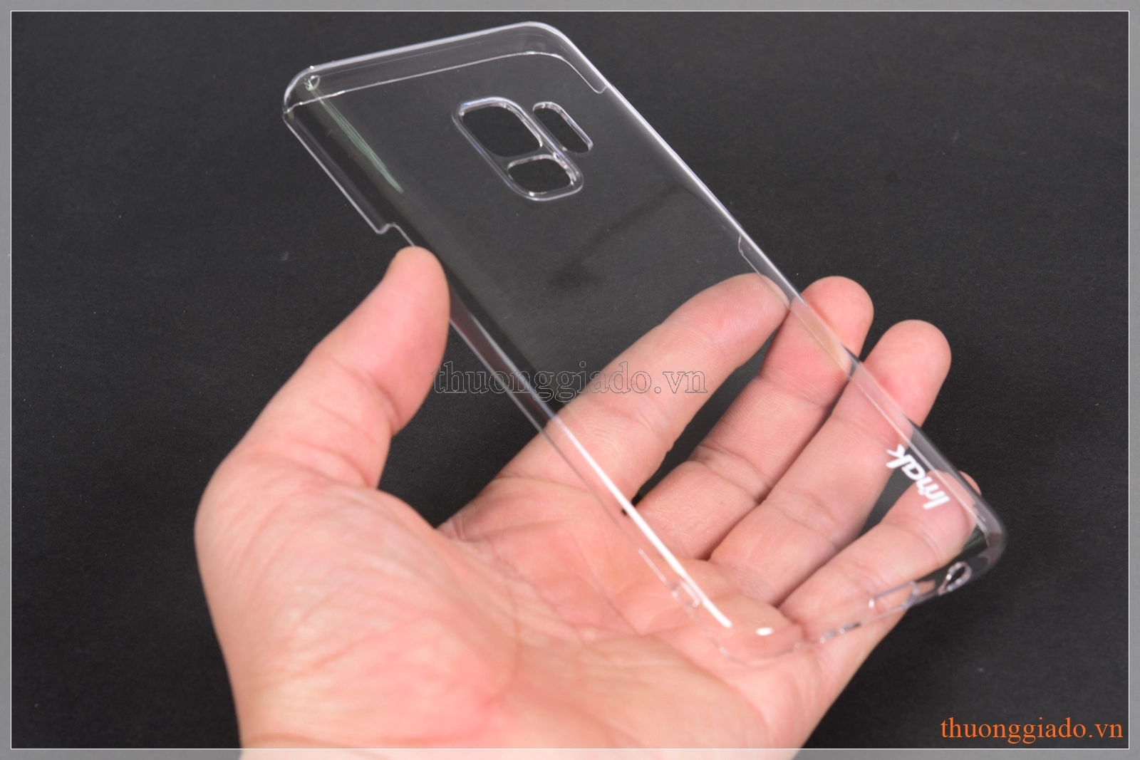Ốp lưng nhựa trong suốt iMak cho Samsung S9/ G960 air protective case