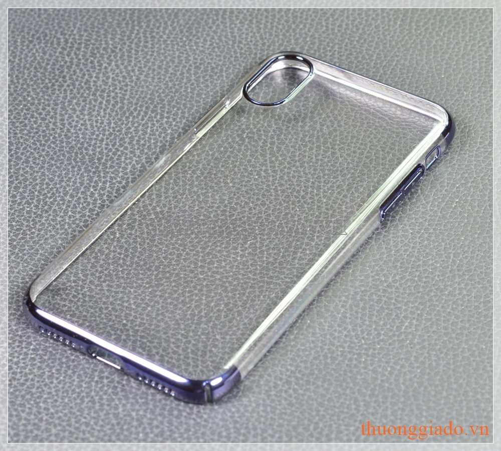 Ốp lưng nhựa cứng iPhone X (5.8"), hiệu Baseus, Glitter Case