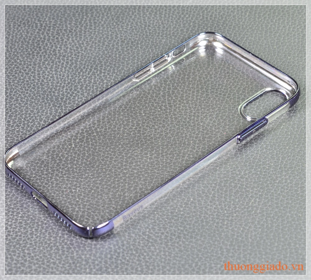 Ốp lưng nhựa cứng iPhone X (5.8"), hiệu Baseus, Glitter Case