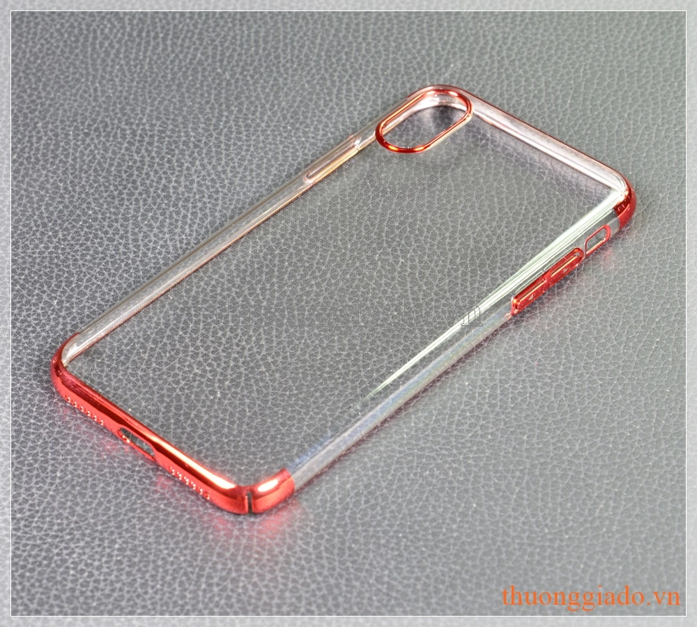 Ốp lưng nhựa cứng iPhone X (5.8"), hiệu Baseus, Glitter Case
