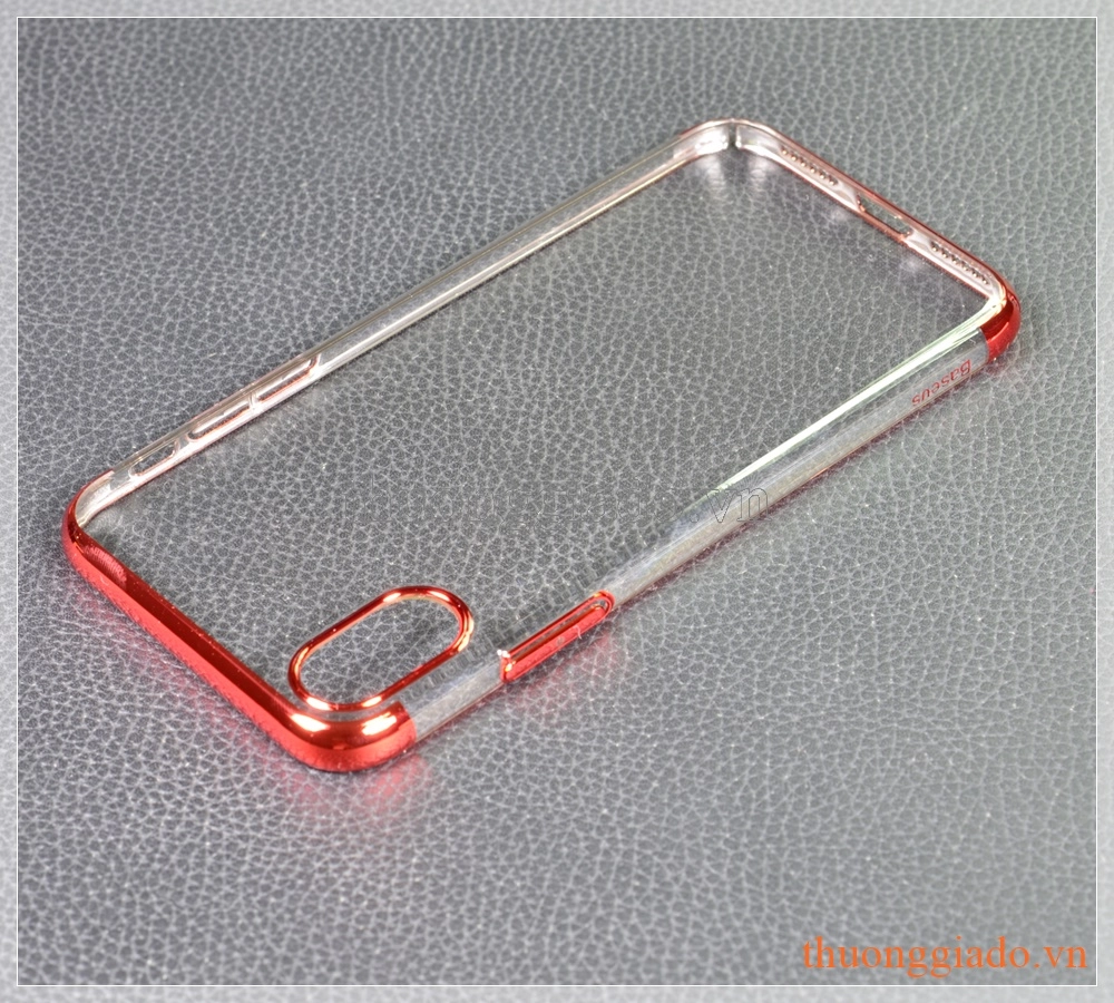 Ốp lưng nhựa cứng iPhone X (5.8"), hiệu Baseus, Glitter Case