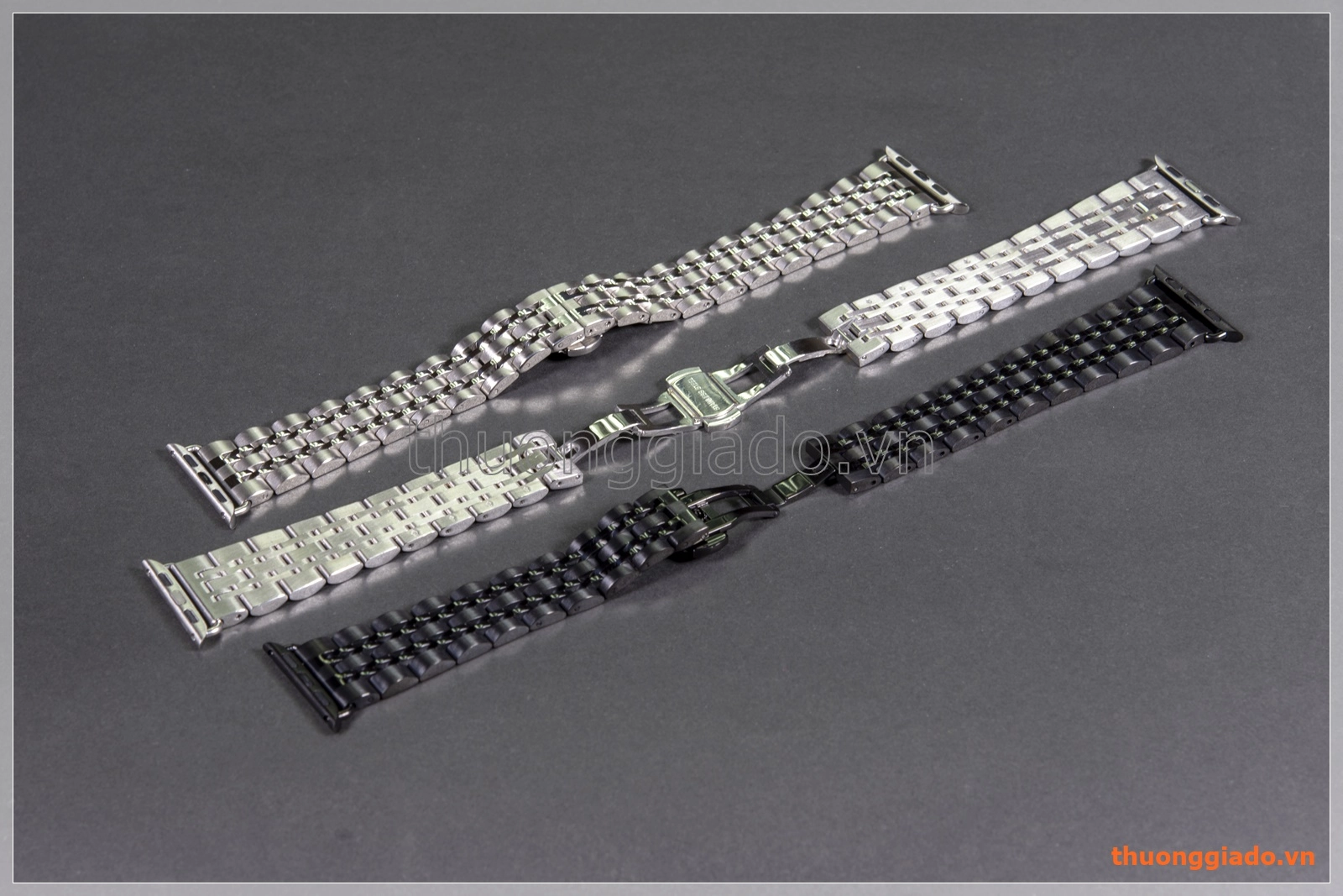 Dây đồng hồ Apple Watch 38mm (thép không gỉ, kẻ sọc đôi) Dây đồng hồ Apple Watch 38mm (thép không gỉ, kẻ sọc đôi)