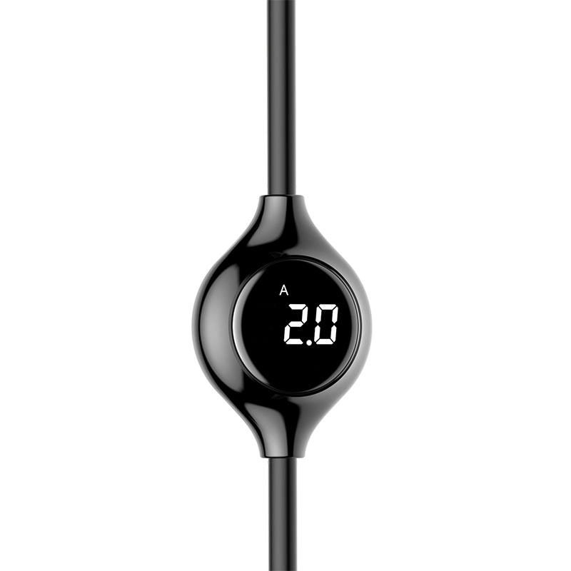 Cáp sạc usb lightning có màn hình hiển thị thông số sạc hiệu Baseus