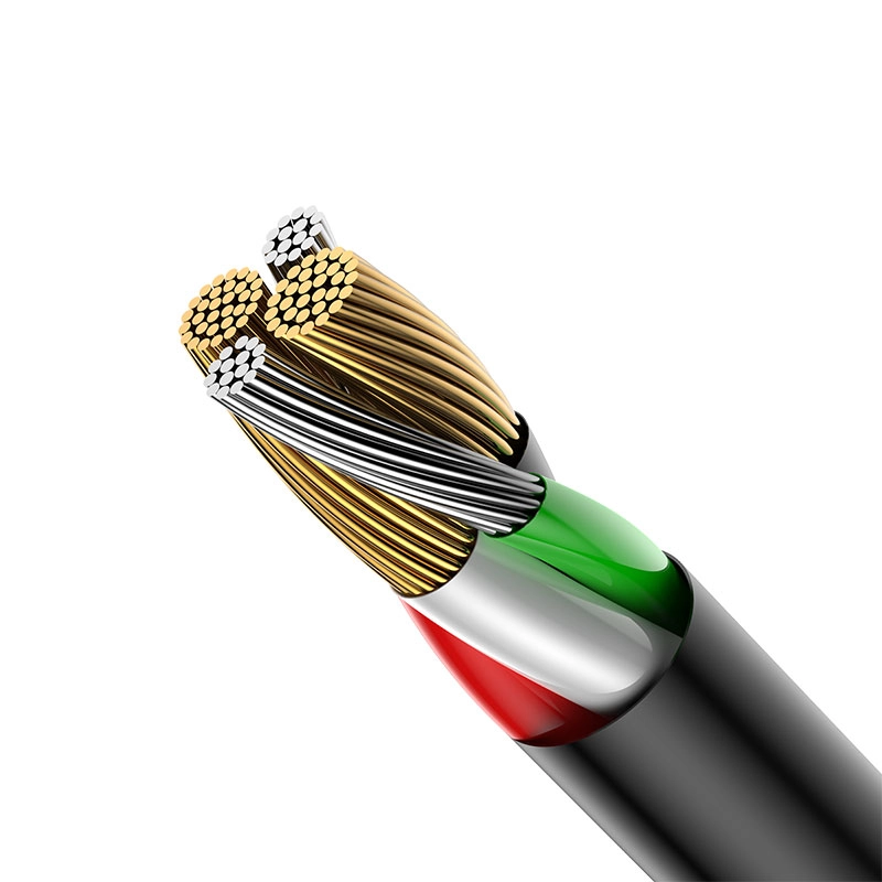 Cáp sạc usb lightning có màn hình hiển thị thông số sạc hiệu Baseus