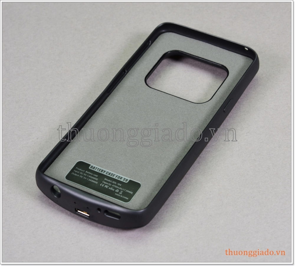 Pin dự phòng Samsung Galaxy S9/ G960 kiêm ốp lưng bảo vệ, dung lượng 4700mAh