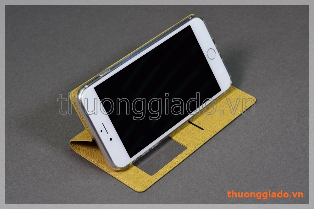 Bao da iPhone 7 Plus, iPhone 8 Plus flip leather case, hiệu Vili